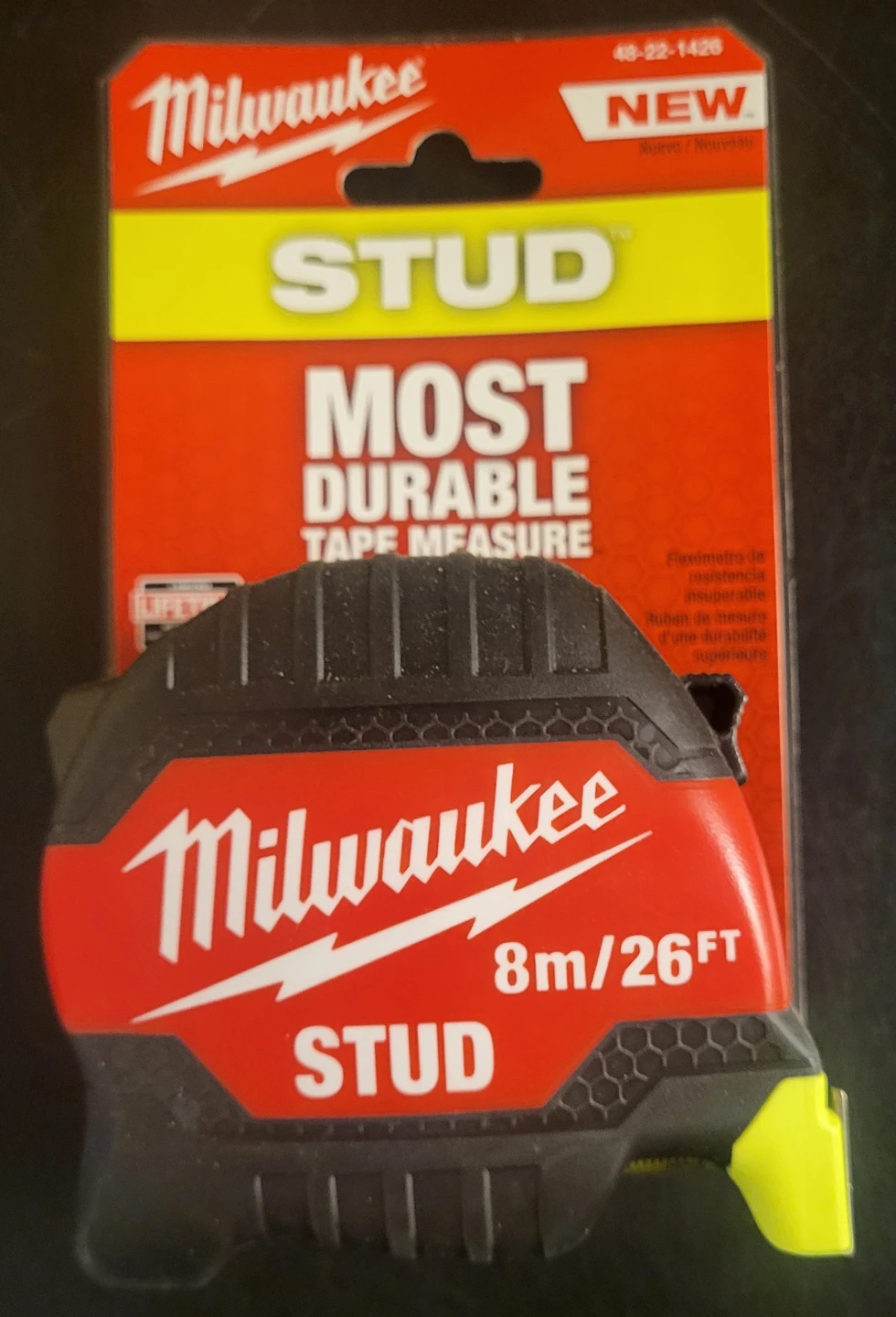 Milwaukee Stud Tape Measure 8m/26ft - photo 2