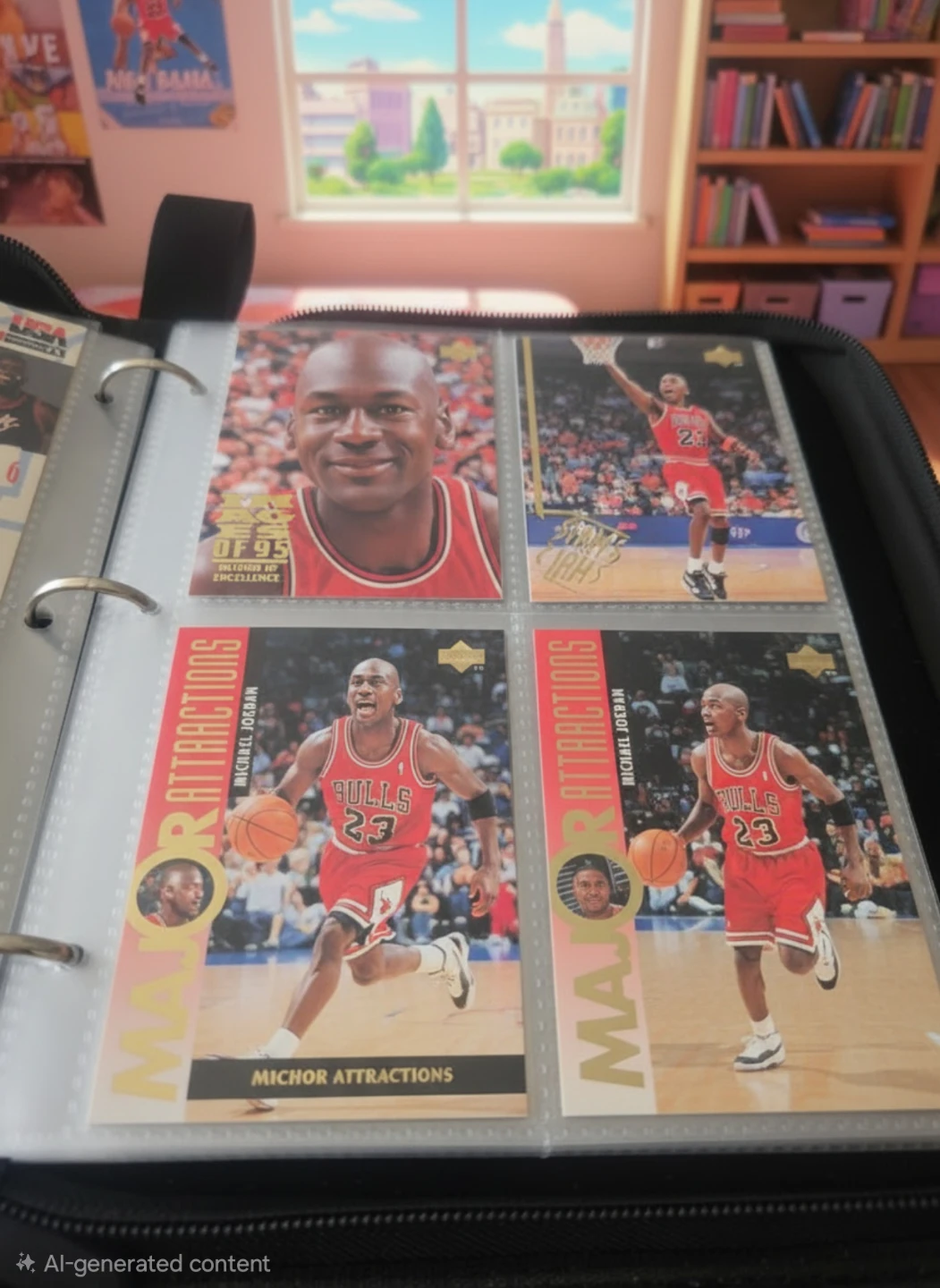 Michael Jordan Chicago Bulls Basketball Cards - photo 4