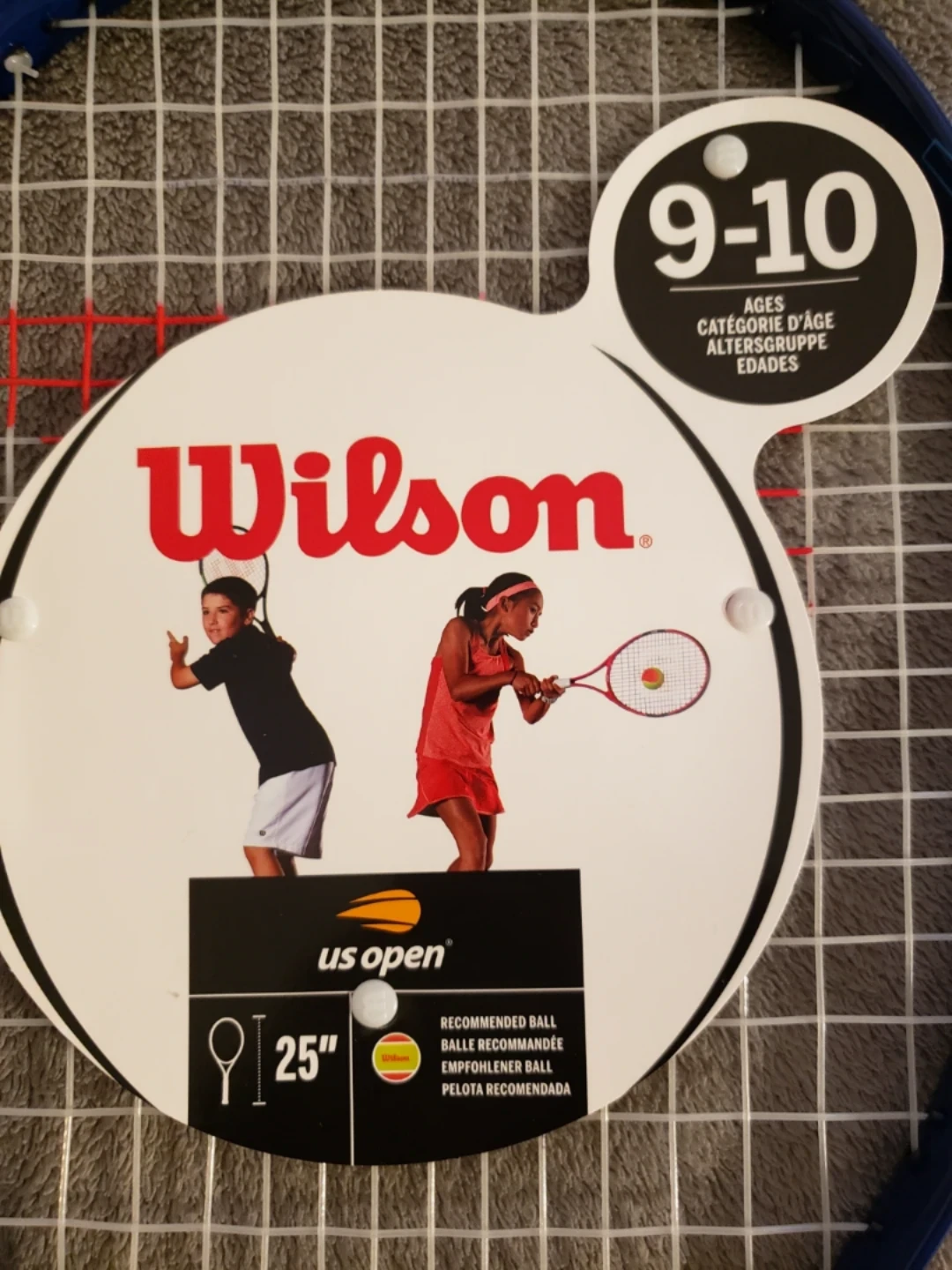 Wilson US Open Tennis Racquet 25" - photo 2