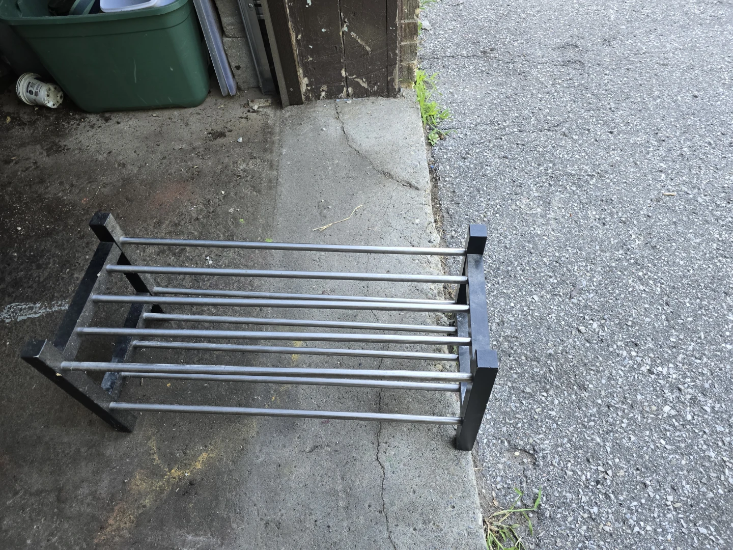 Two-Tier Shoe Rack