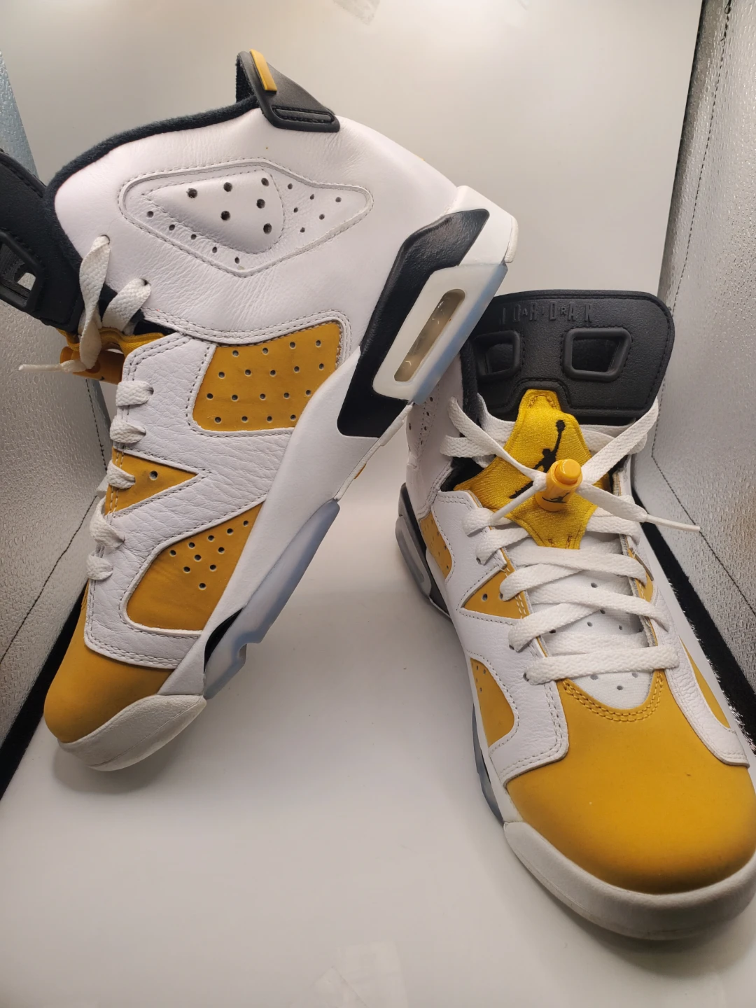 Air Jordan 6 Retro Yellow and White