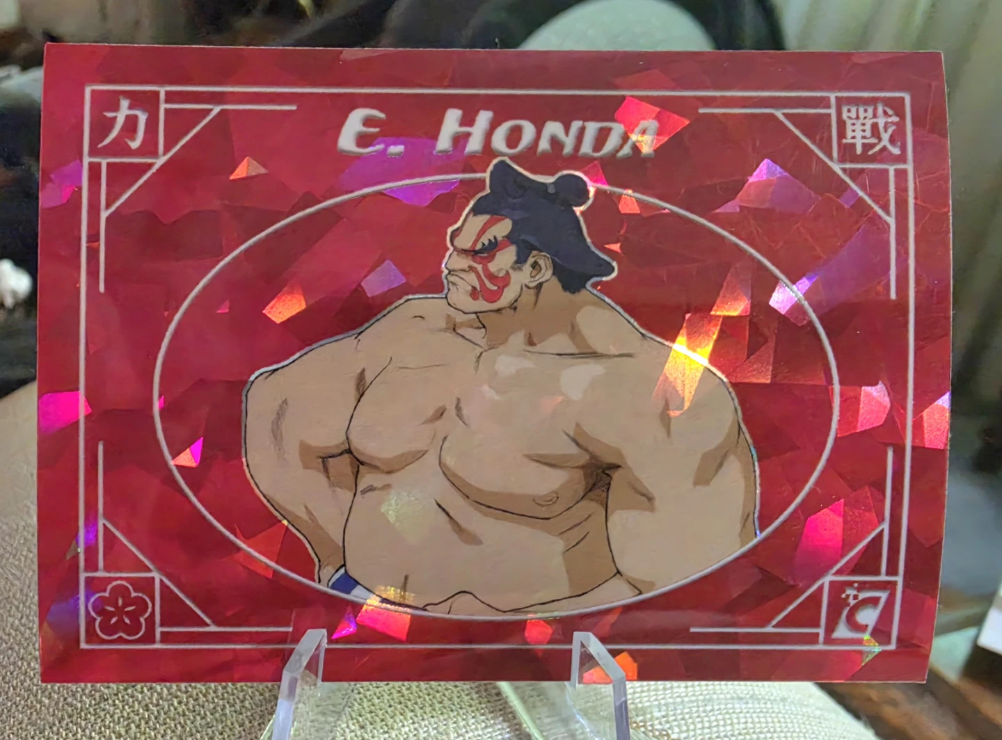 Street Fighter Alpha E. Honda Trading Card /25