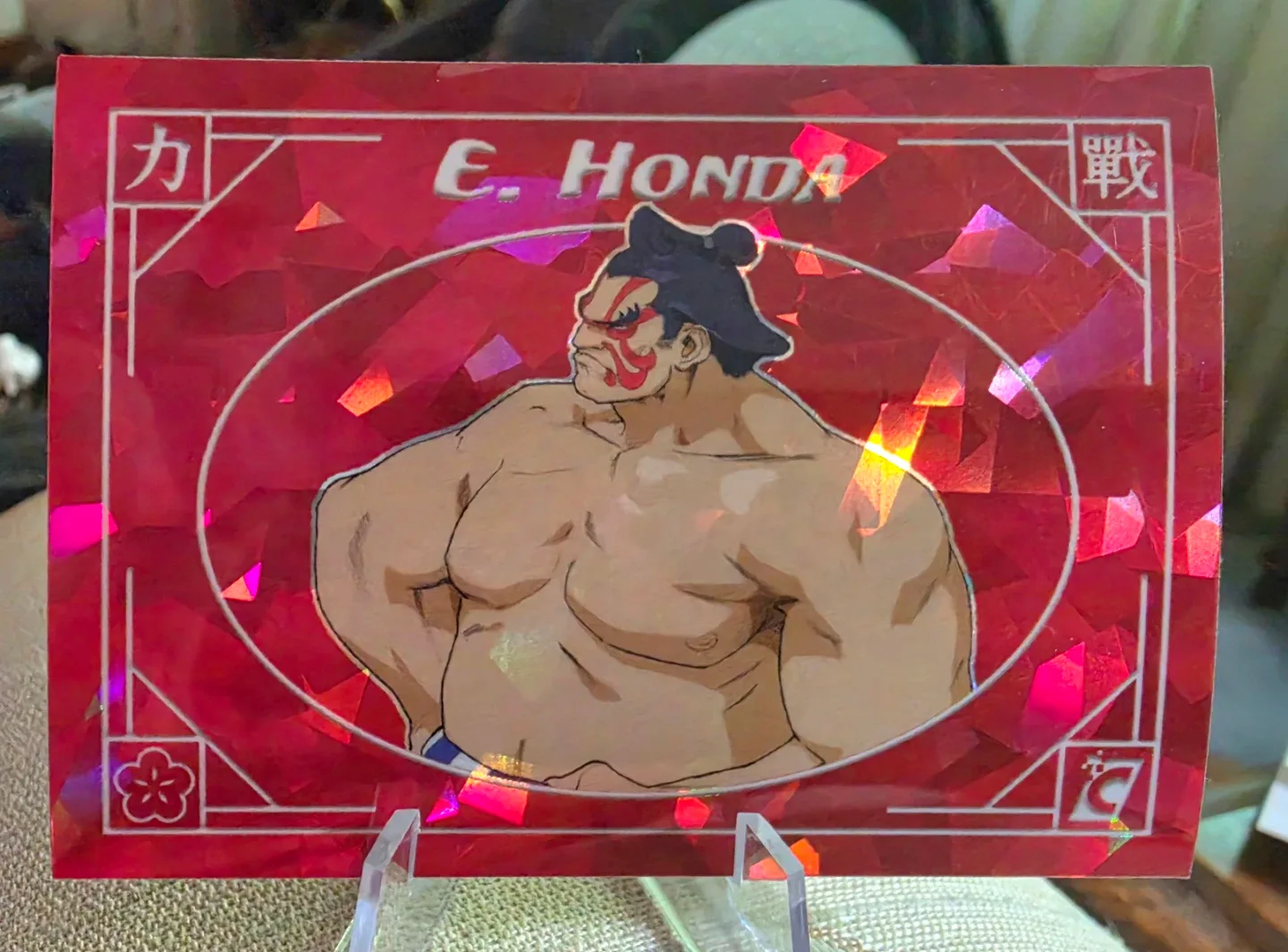 Street Fighter Alpha E. Honda Trading Card /25