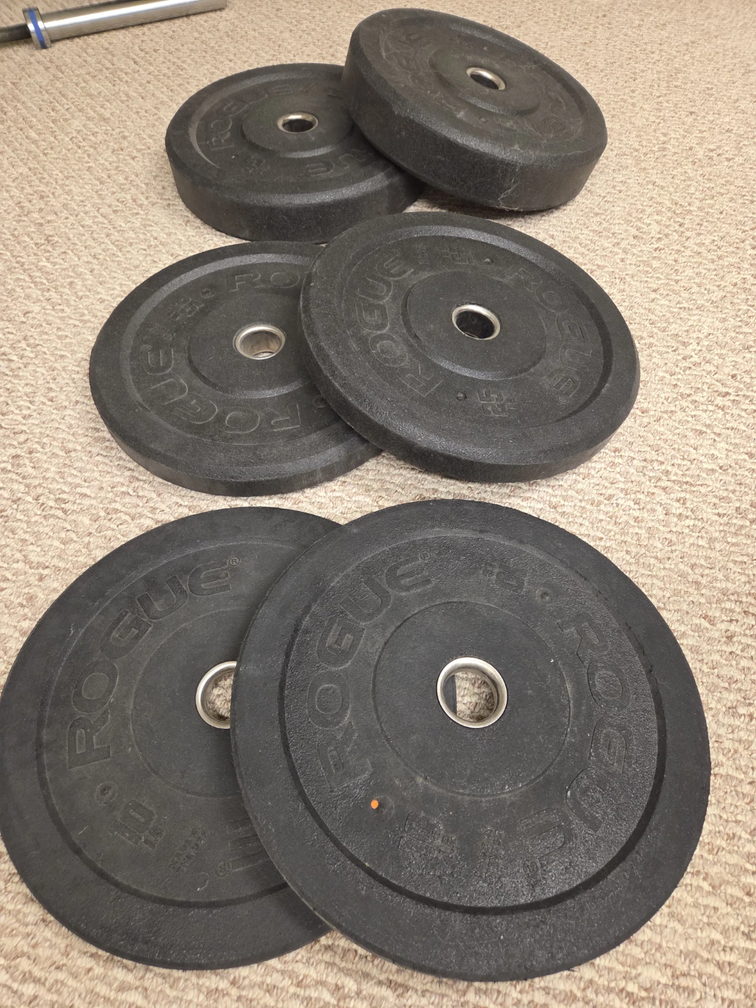 Rogue Fitness Crumb Bumper Plates Set - 160 Lbs - photo 4