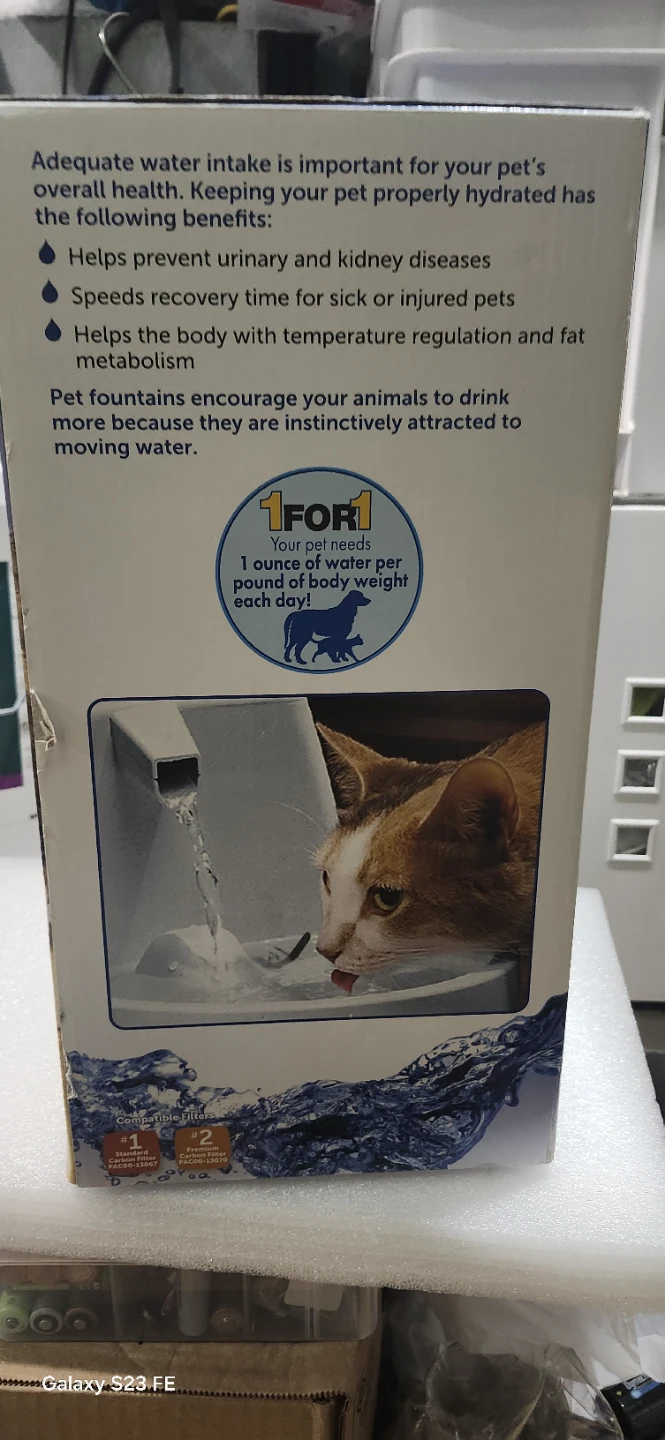 PetSafe Drinkwell Original 50 oz Pet Fountain - photo 2