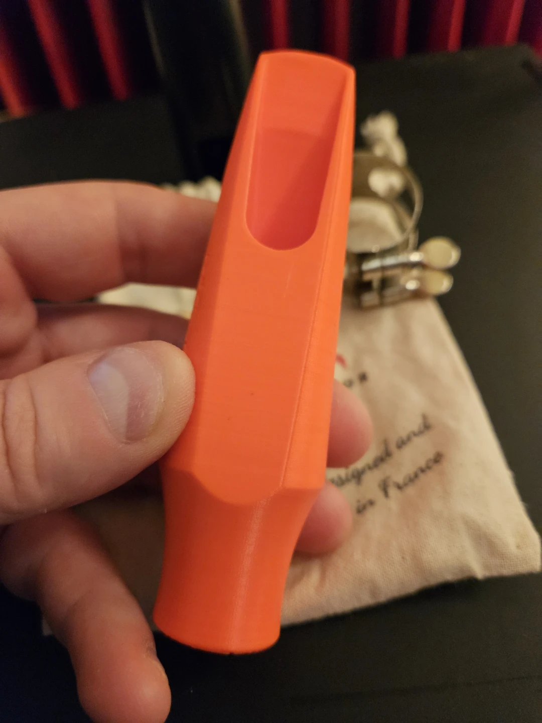 Syos Chad LB 8* tenor saxophone mouthpiece - photo 3