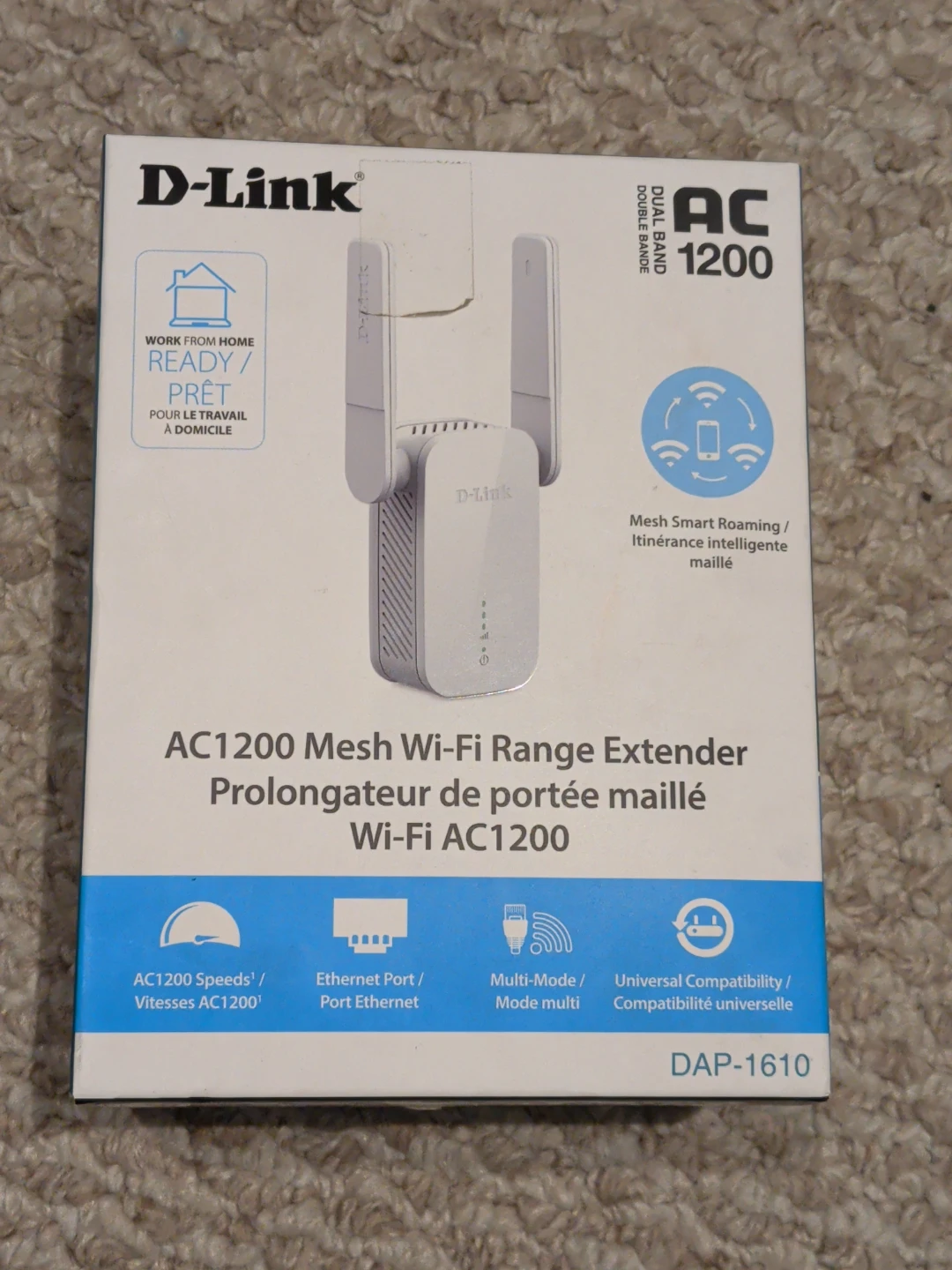 D-Link AC1200 Mesh Wi-Fi Range Extender DAP-1610 (BNIB)