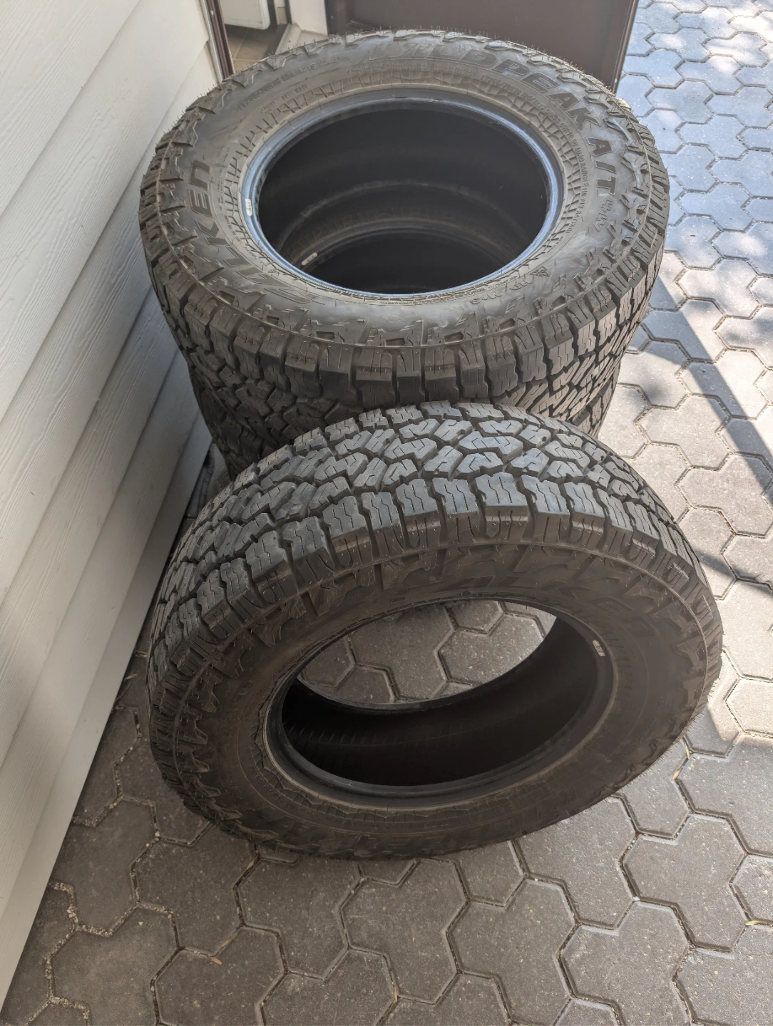 Falken WILDPEAK A/T4W Tires LT265/70R18 Set of 4