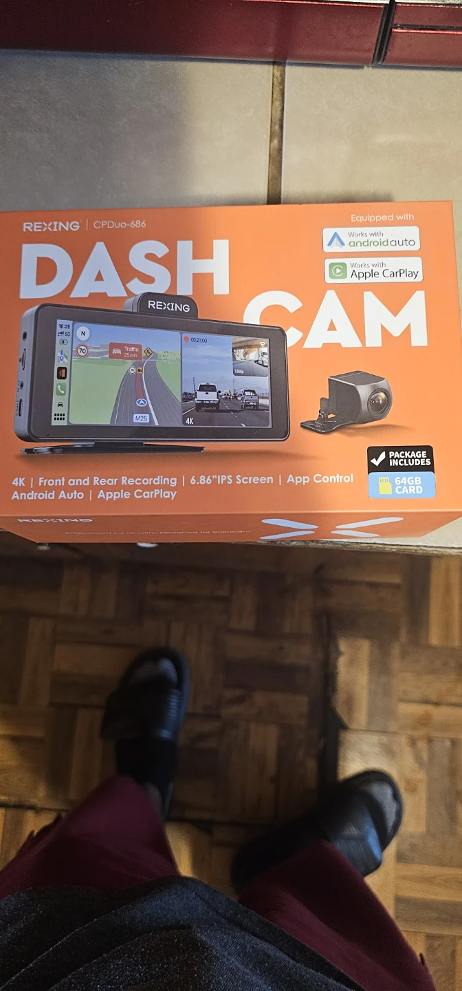Rexing CPDUO-686 Dash Cam