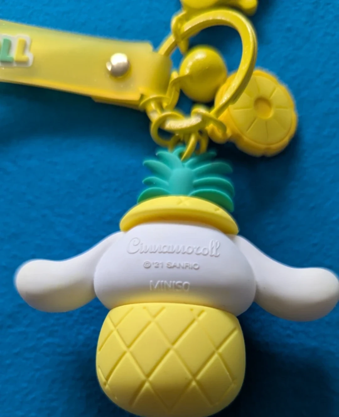 Cinnamoroll Keychain (pineapple) - photo 2