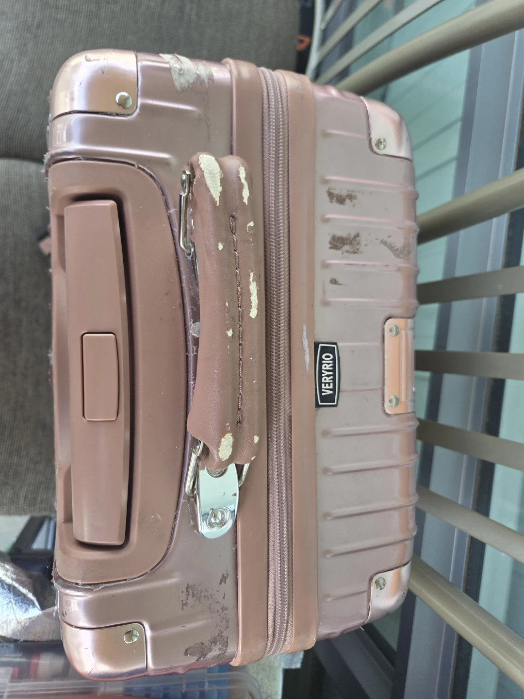 VERYRIO Rose Gold Carry-On Luggage - photo 3
