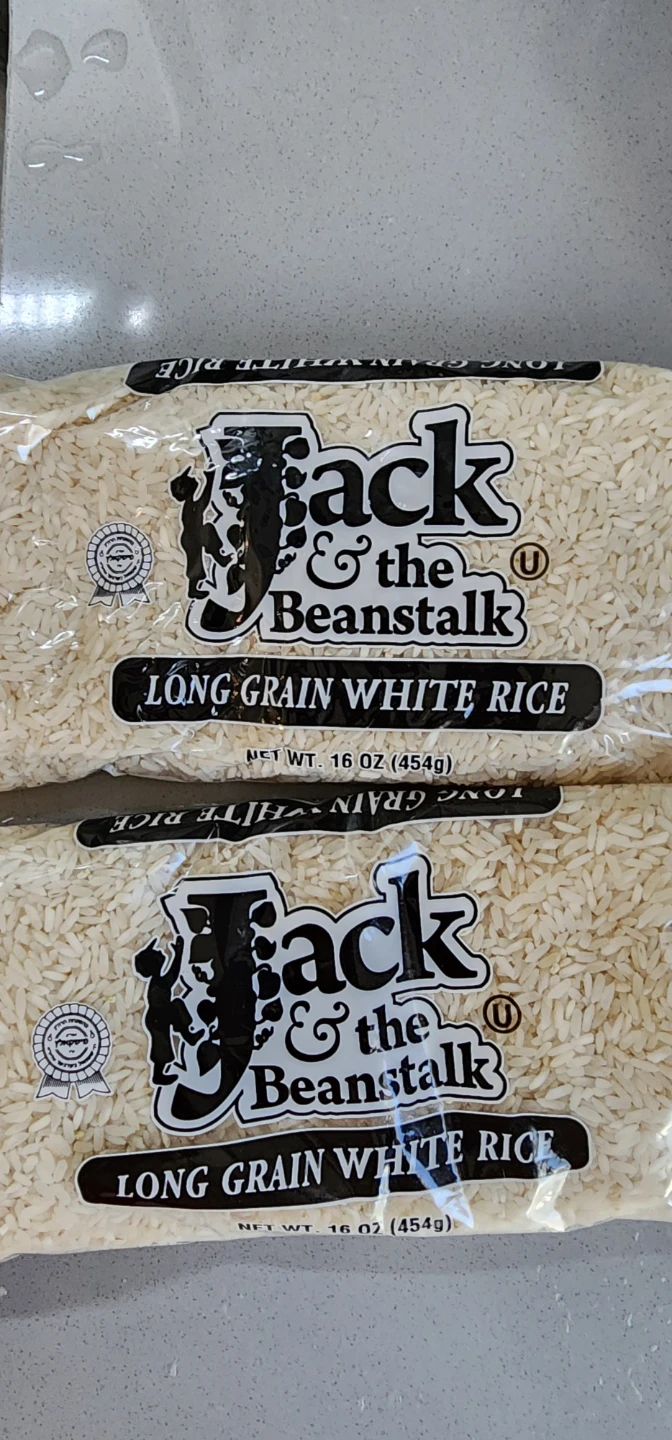 Jack & the Beanstalk Long Grain White Rice 16 oz