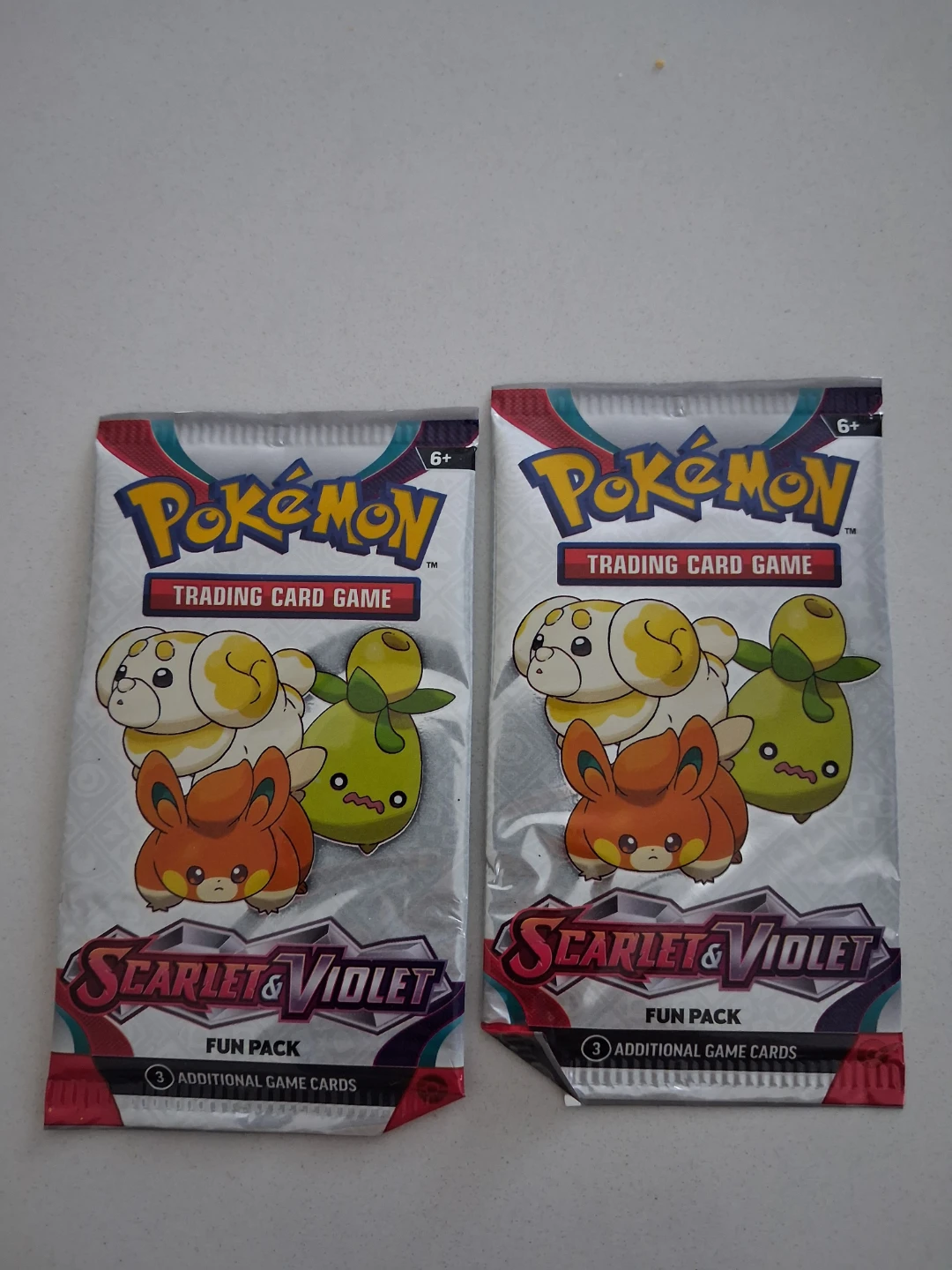 Pokemon Trading Card Game Scarlet & Violet Fun Packs (2)