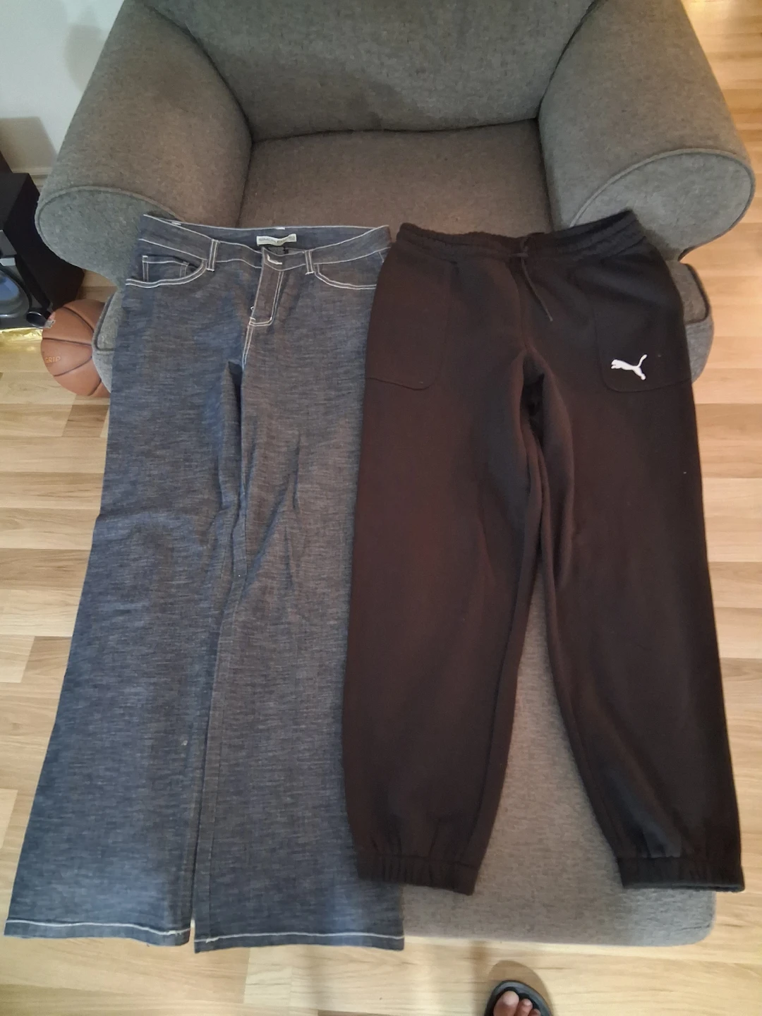 Puma Sweatpants and Grey Pants