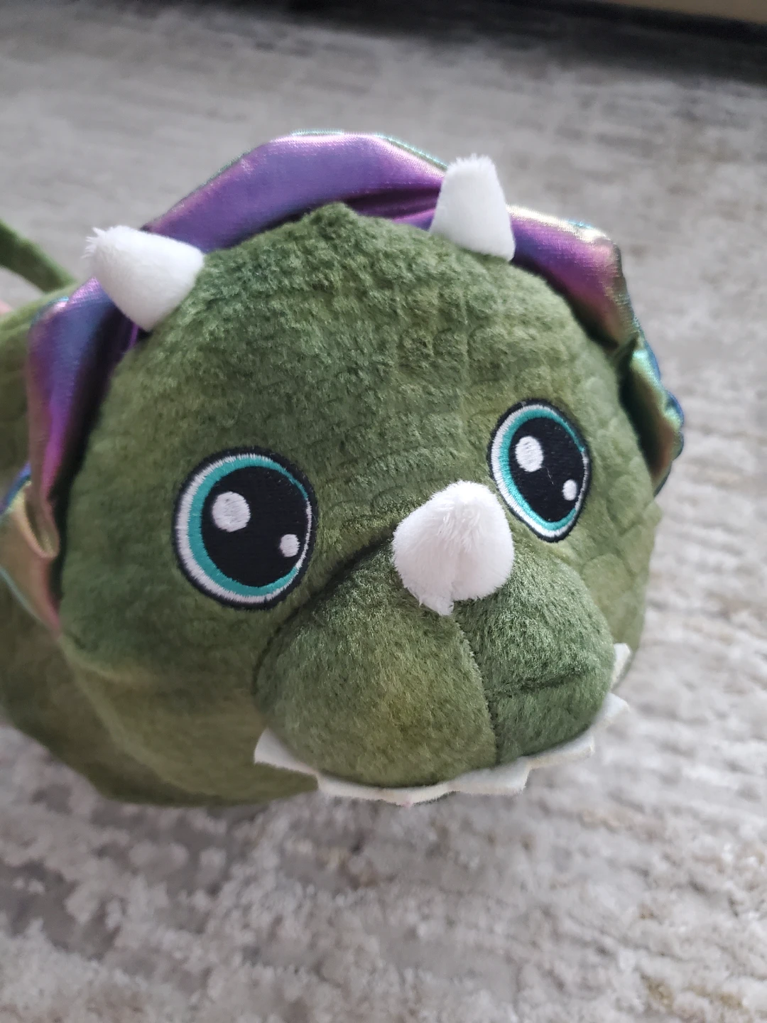 Plush Dinosaur Storage Basket - photo 2