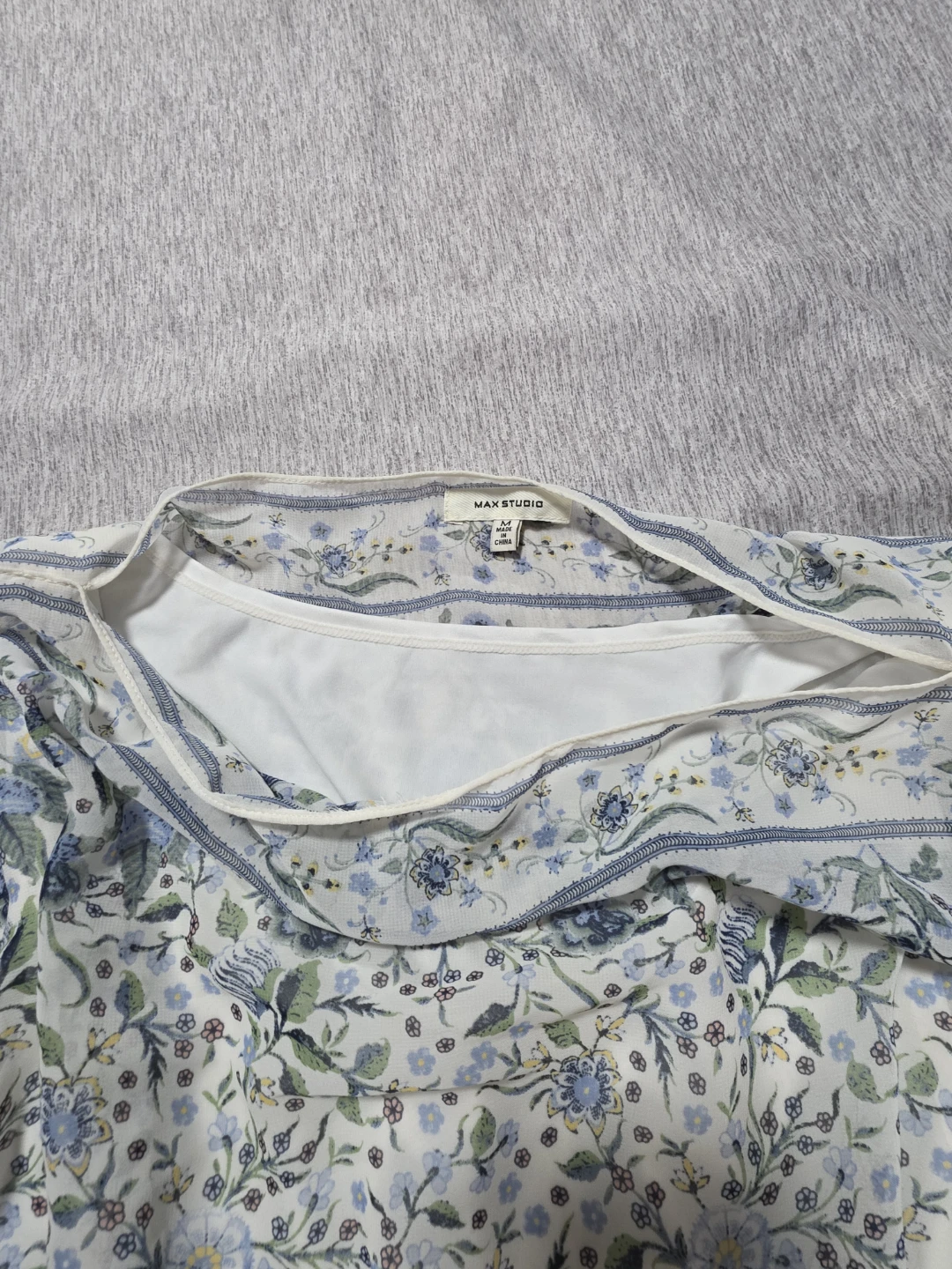 Max Studio Floral Top - photo 2