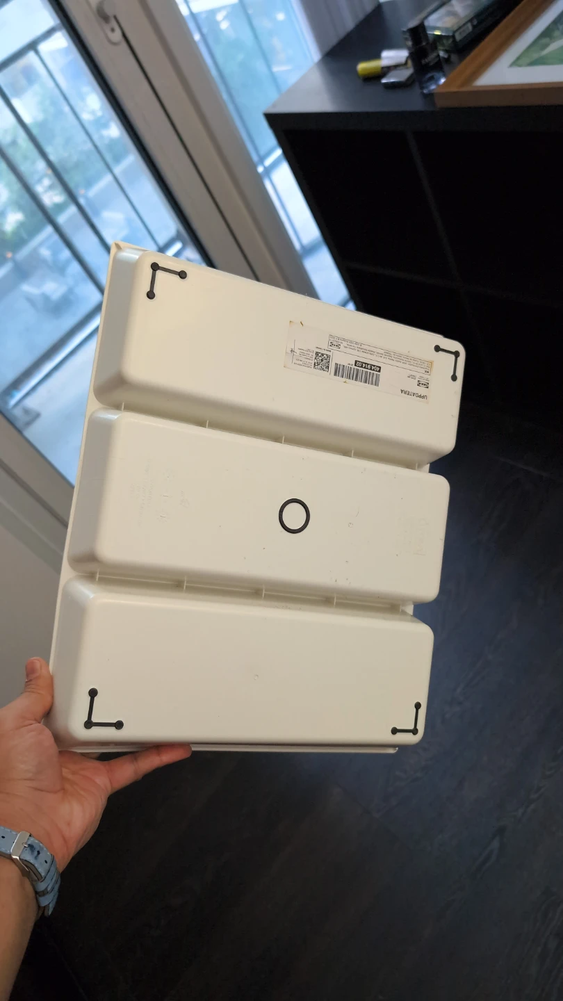 IKEA UPPDATERA 3-Compartment Organizer Tray - photo 3