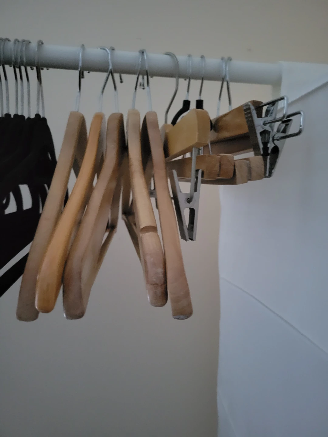 $1 each Wooden Hangers