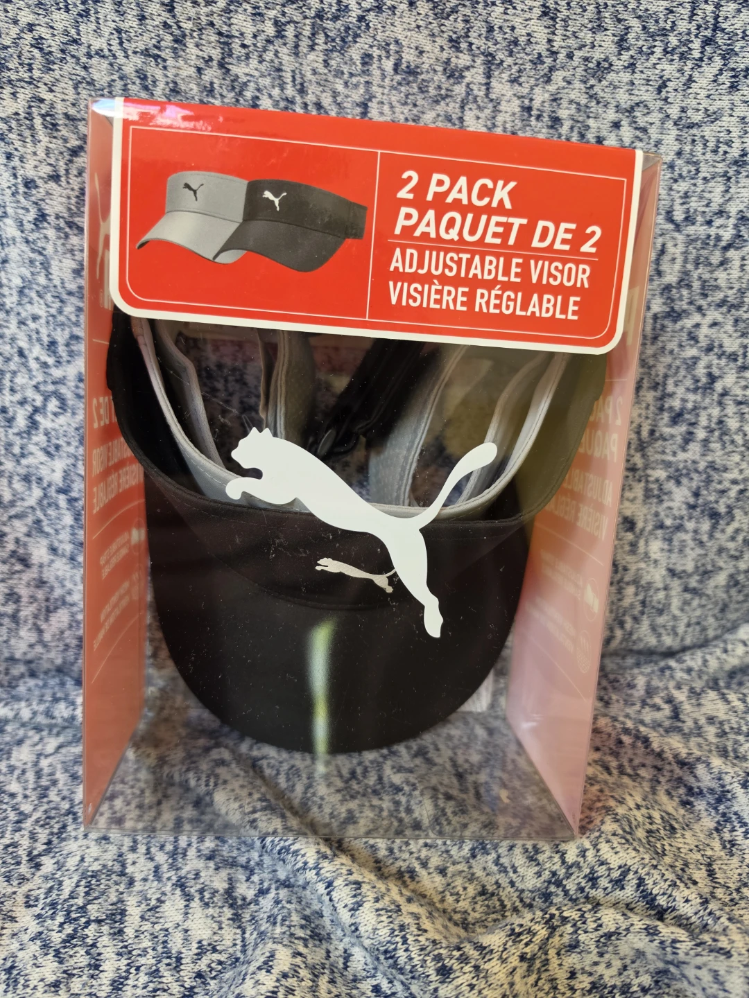 Puma 2 Pack Adjustable Visors