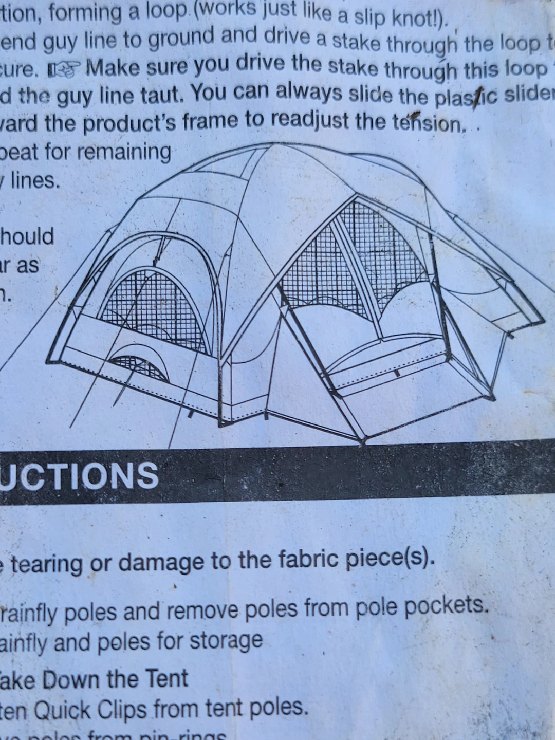 Coleman 10 person Tent like new - photo 2