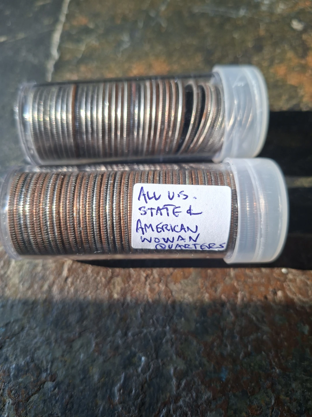 X2 Full Tubes of US State & Women's Quarters Collection