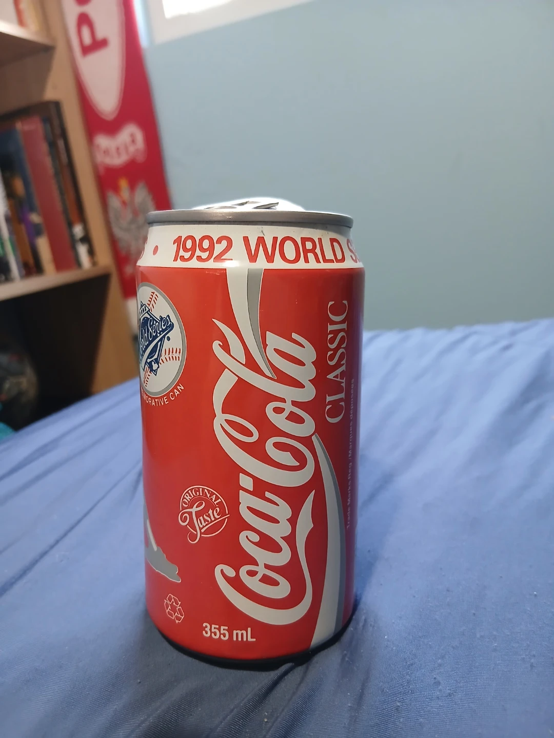 Coca-Cola Classic 1992 World Series Toronto Blue Jays Can - photo 2