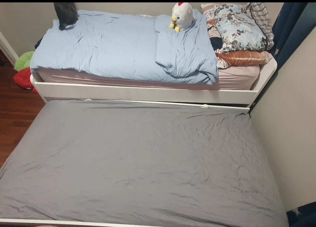 Twin Bed with Pull-Out Trundle & Storage Drawers - photo 3