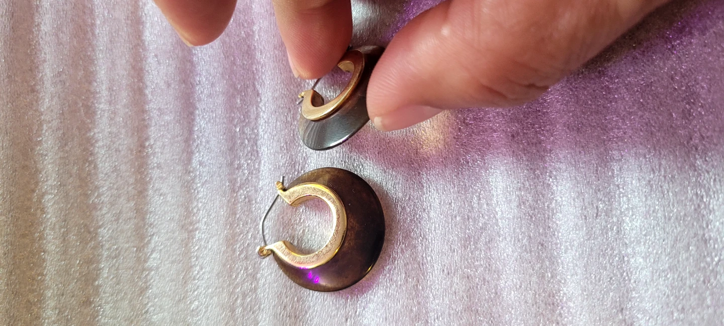 Crescent Hoop Earrings - photo 4