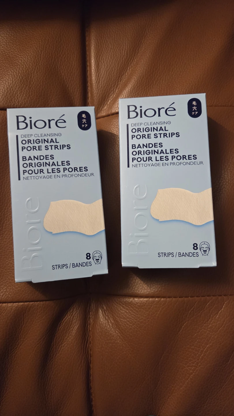 Biore Deep Cleansing Original Pore Strips (2 boxes)