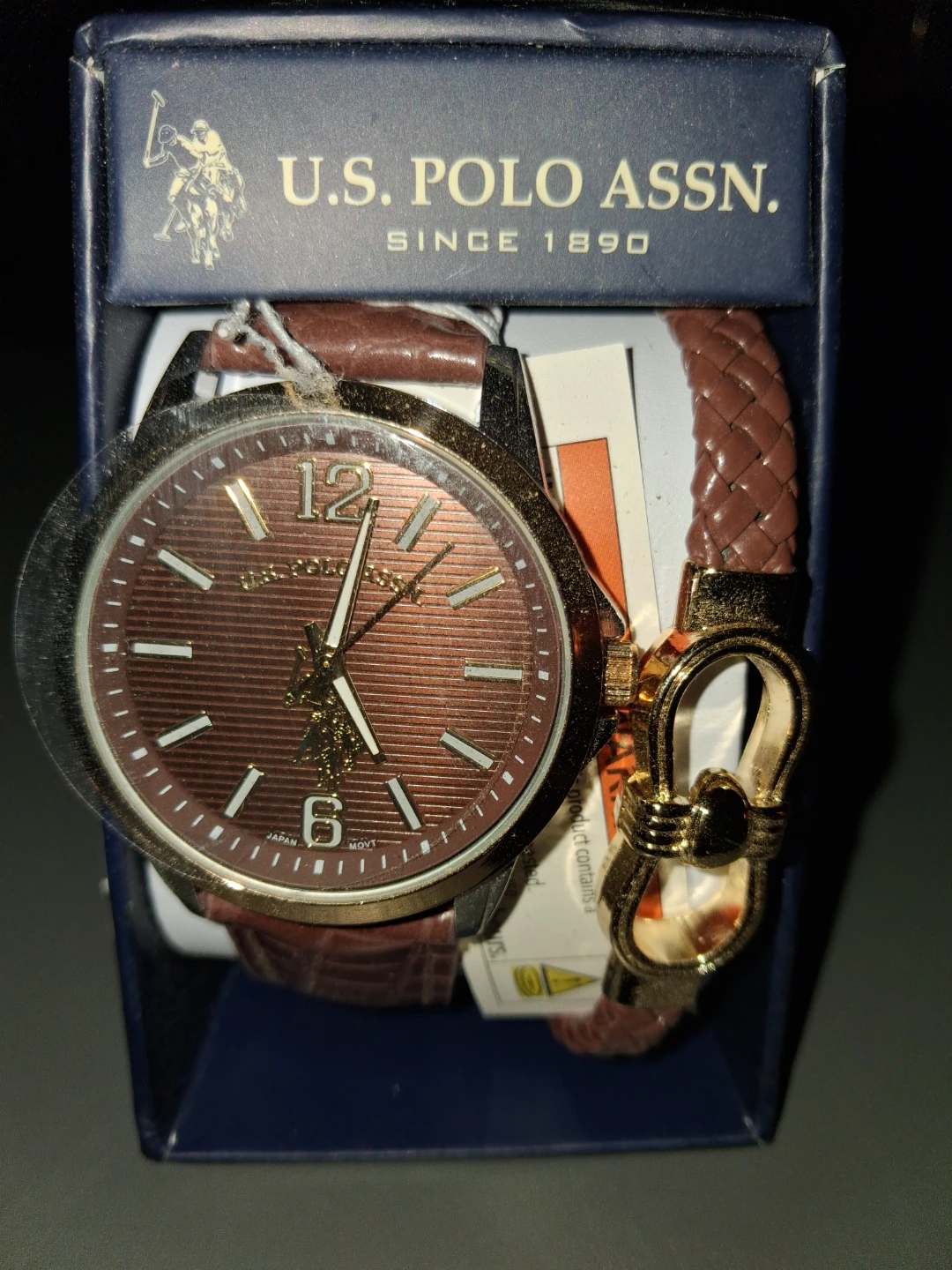 U.S. Polo Assn. Brown Watch