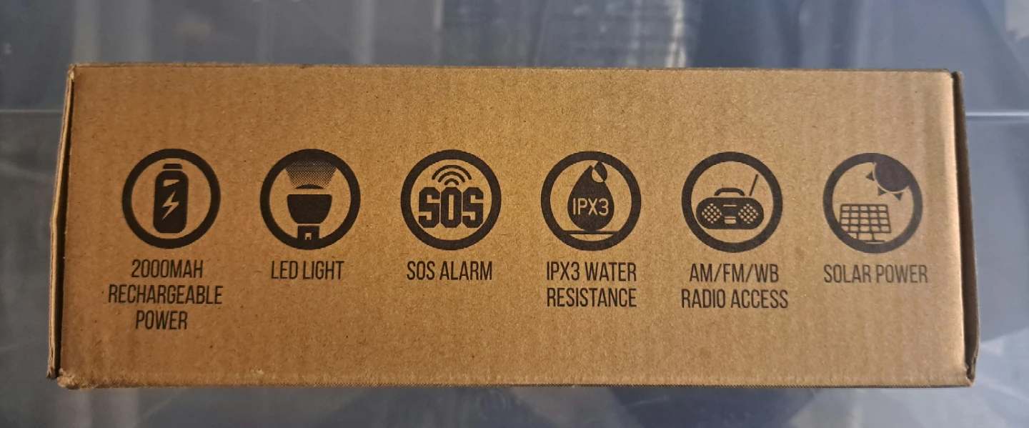 FosPower Emergency Weather Radio Model A1 - photo 2