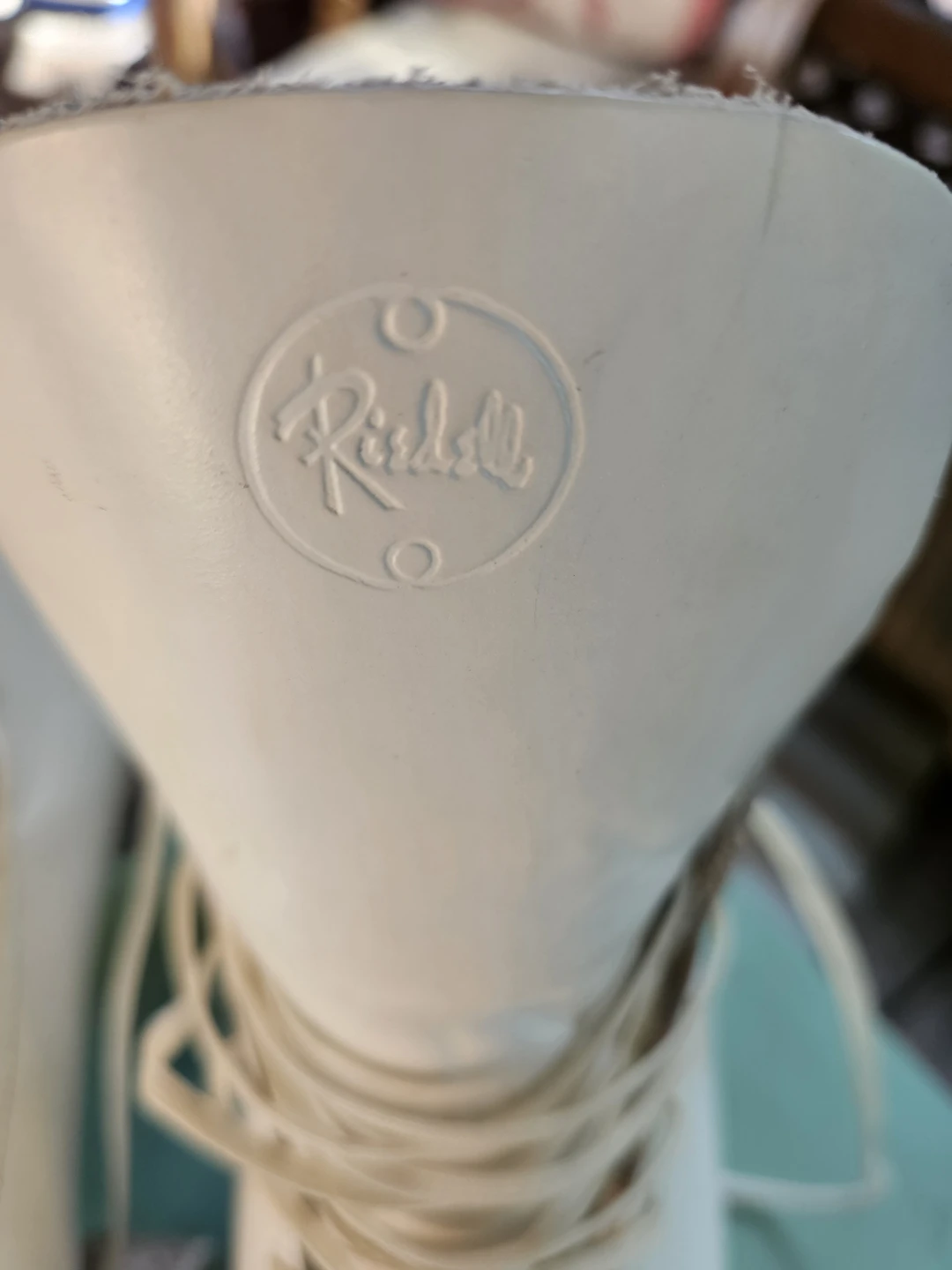 White Riddell Roller Skates (Size 9) - photo 4