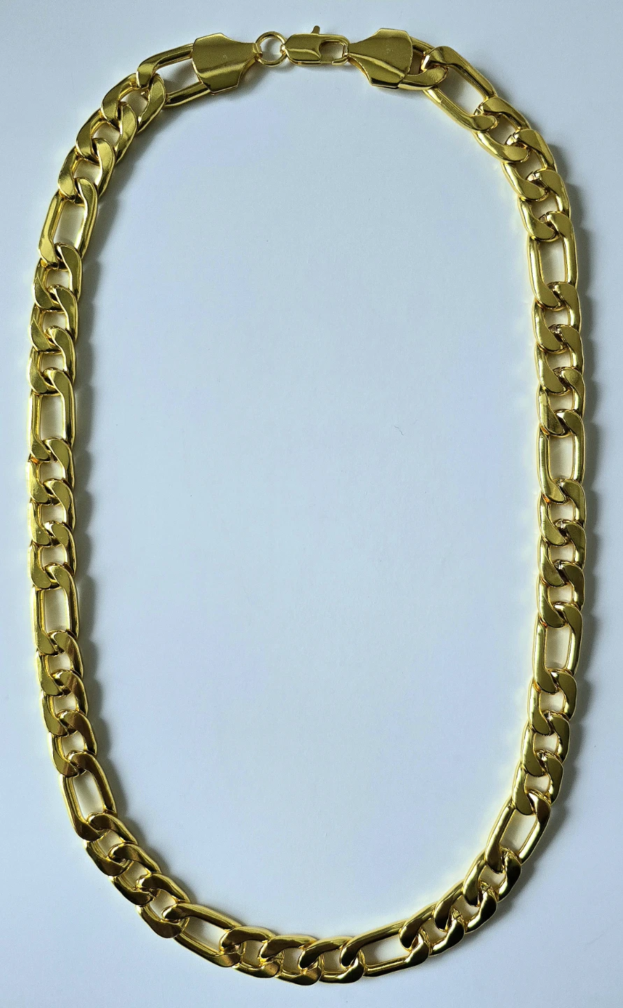 Figaro Flat Link Chain