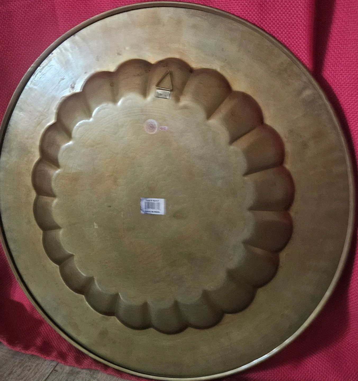 Engraved Brass Decorative Wall Plate - photo 3
