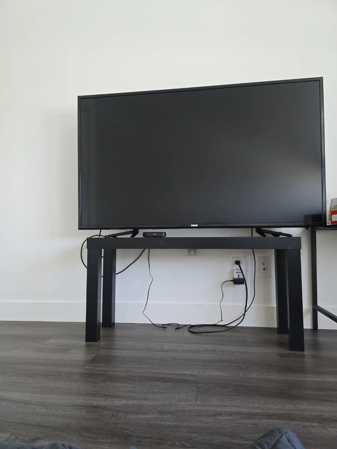 50" RCA TV & stand
