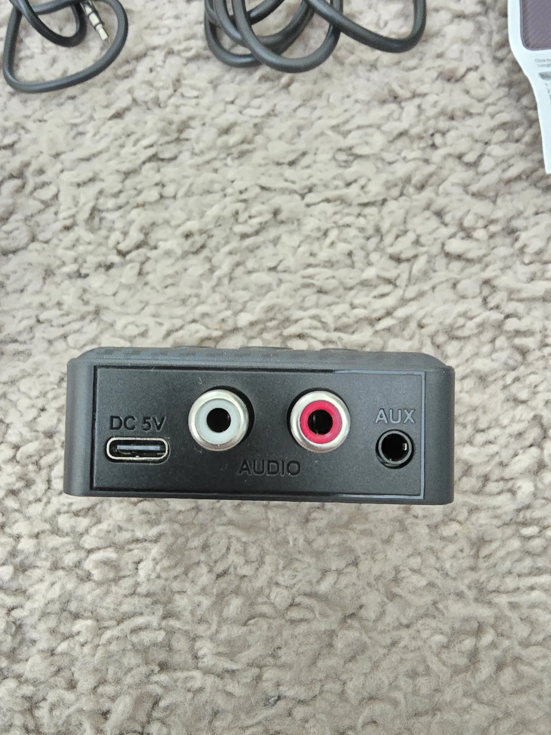 Bluetooth 5.3 Audlo Recelver RCA 3.5mm AUX USB Wireless - photo 5