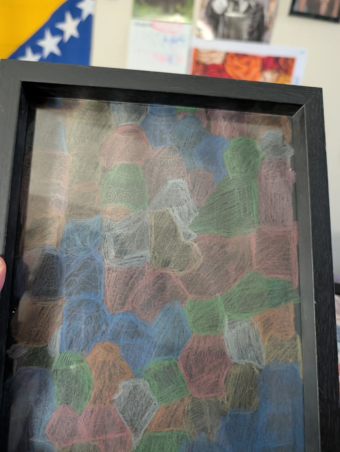 Framed Chalk Art