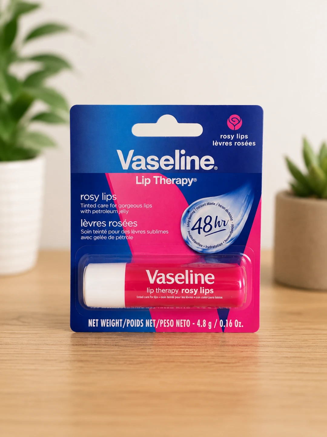 Vaseline Lip Therapy Rosy Lips Tinted Lip Balm 4.8g
