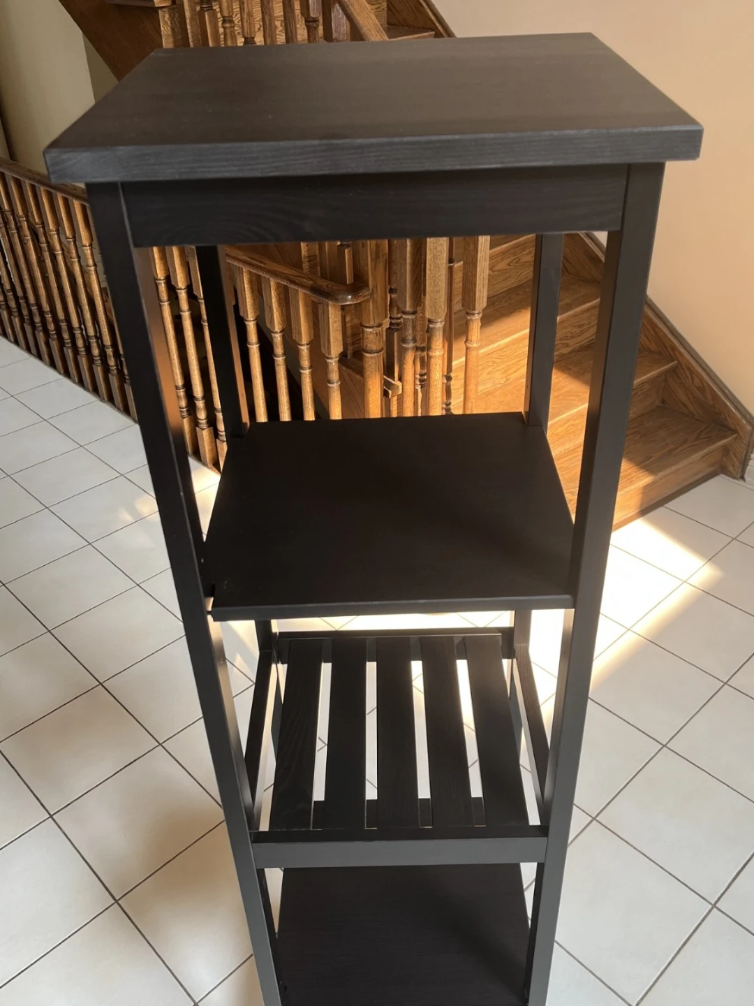 IKEA HEMNES Black Shelf Unit - photo 2