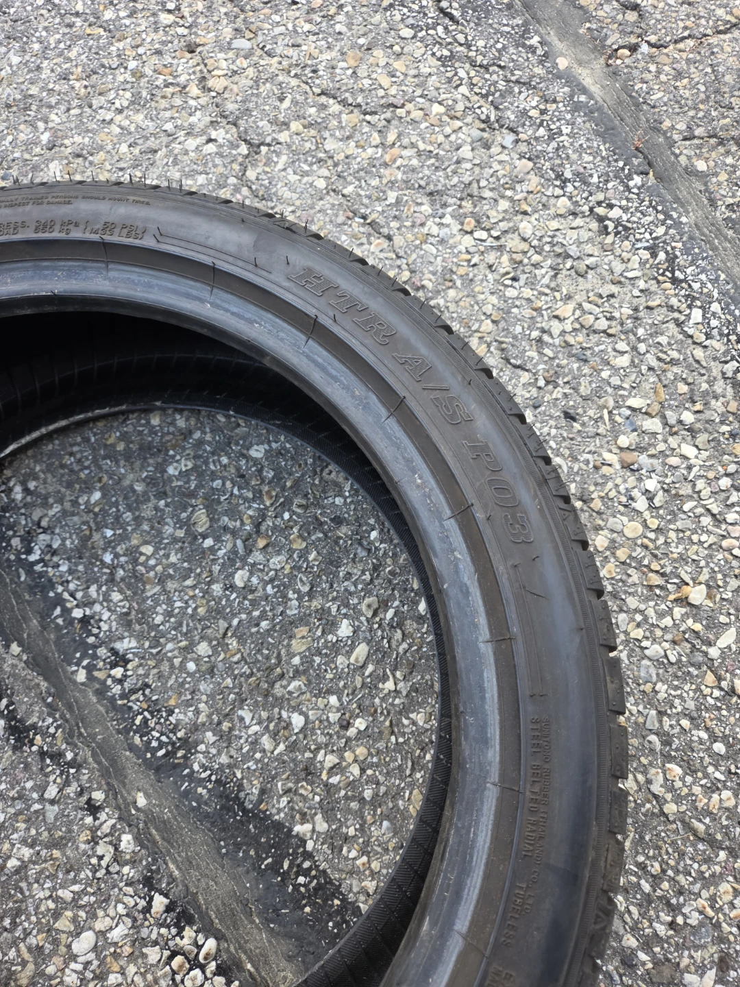 2 tire Sumitomo HTR A/S P03 - 215/45R18 - photo 4