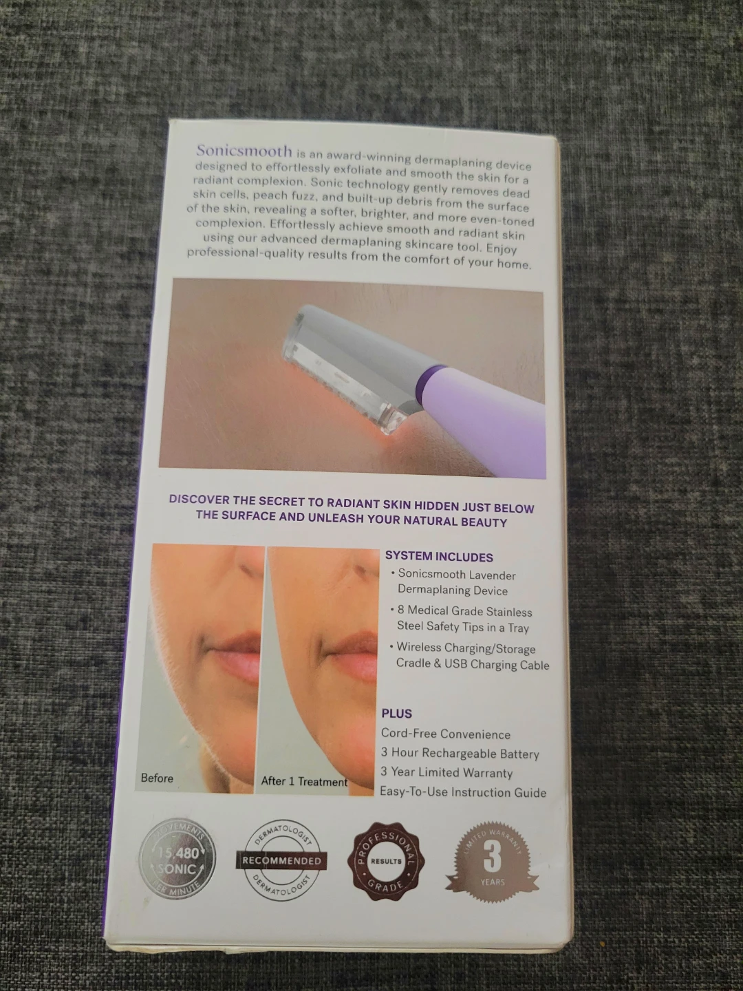Michael Todd Beauty Sonicsmooth Sonic Dermaplaning Tool - photo 3