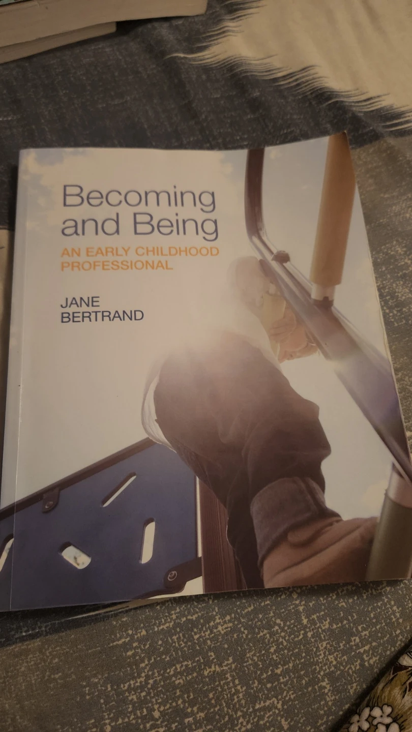 Becoming and Being an early childhood professional