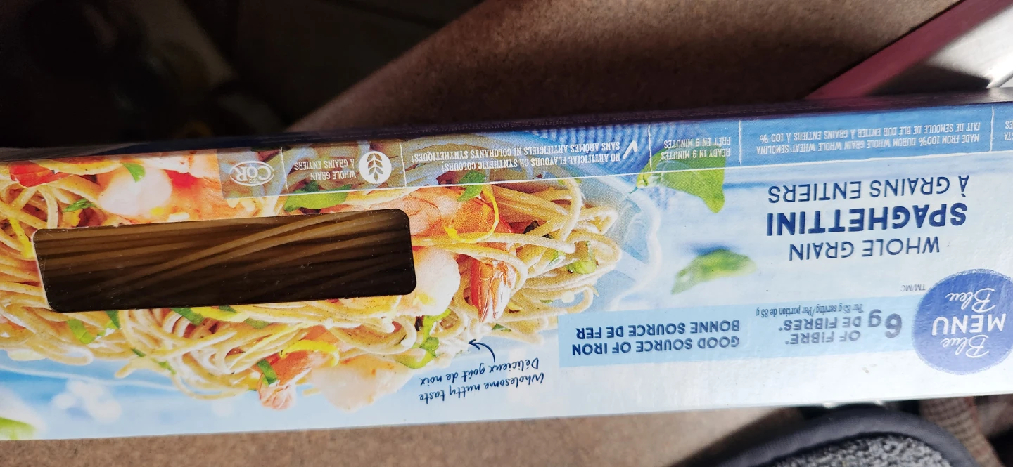 Blue Menu Whole Grain Spaghettini