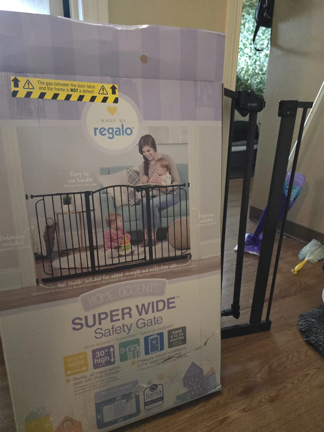 Super Wide Safety Baby Gate