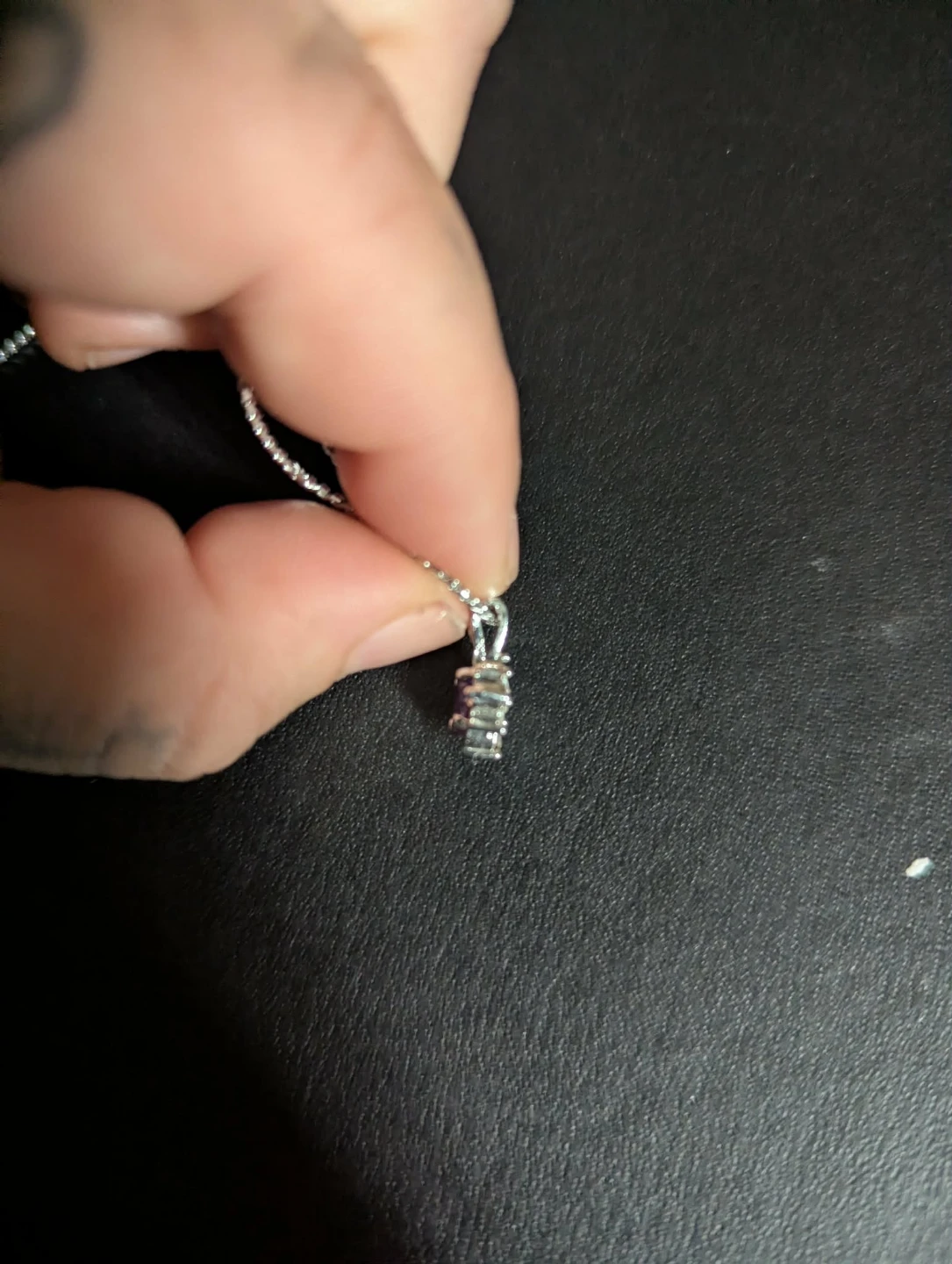White Gold Pendent Necklace - photo 5