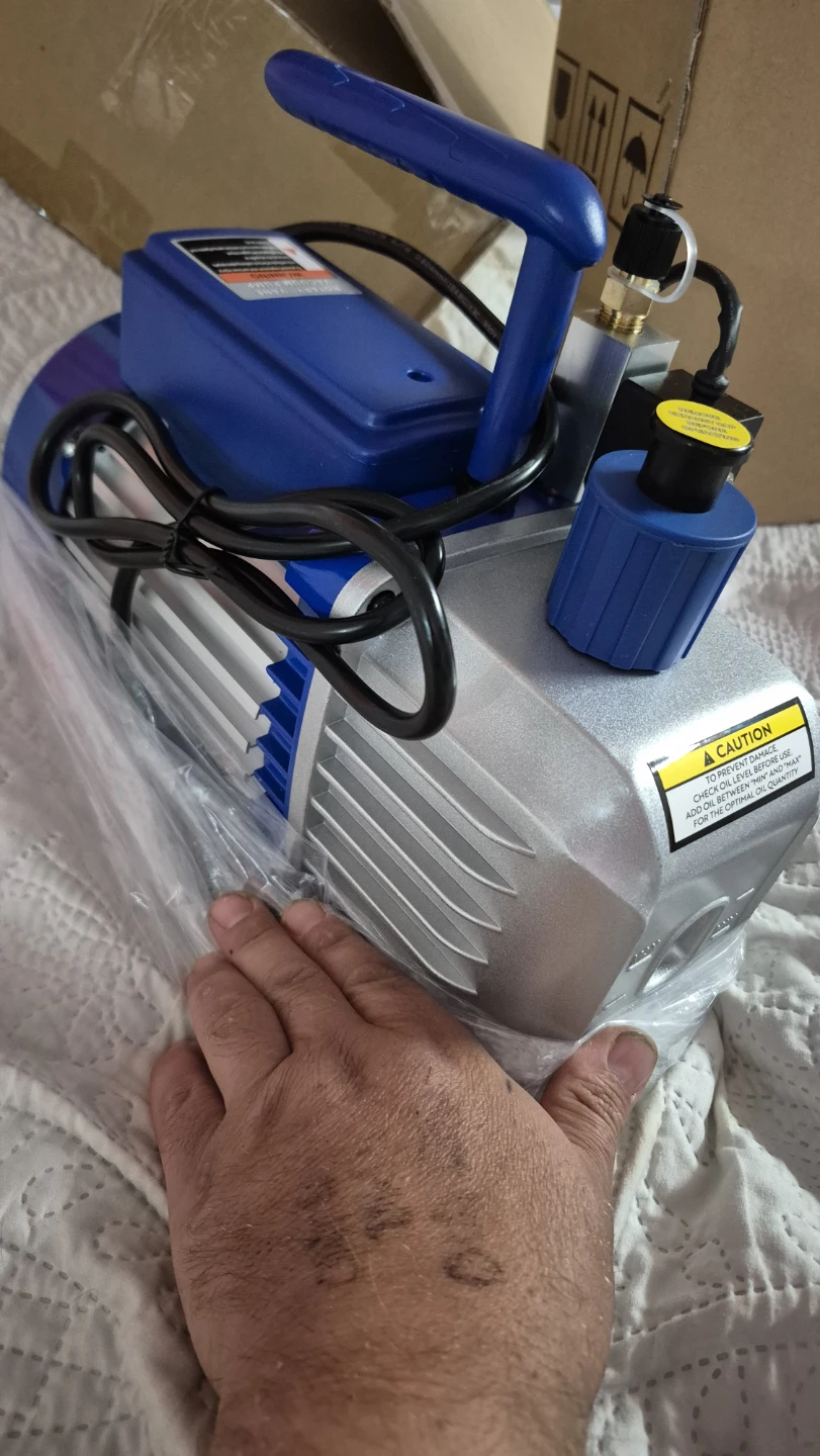 StonyLab 2 Stage Vacuum Pump, 5 CFM, 1/2 HP - photo 2