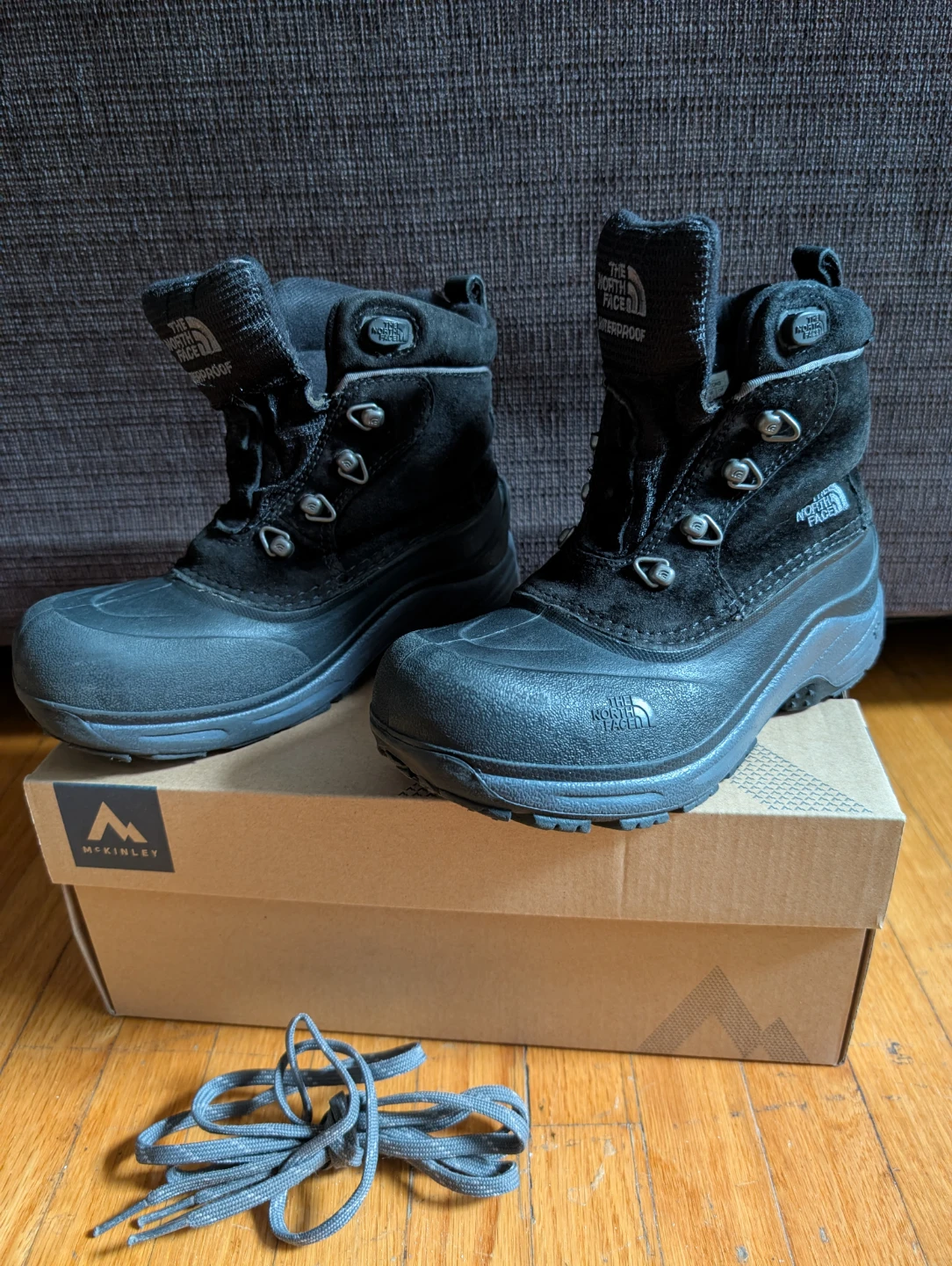 The North Face Waterproof Winter Boots - Boys (Size 3)