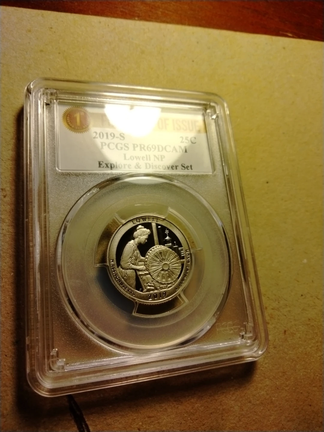 2019-S Massachusetts State Quarter - First Day of Issue - photo 2