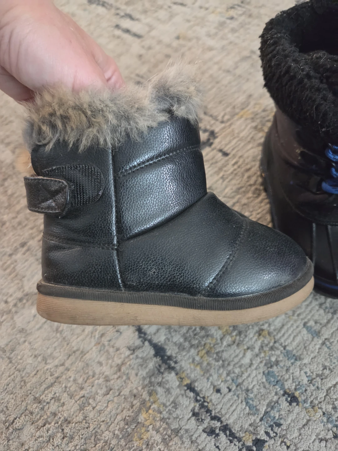 Toddler winter boots bundle