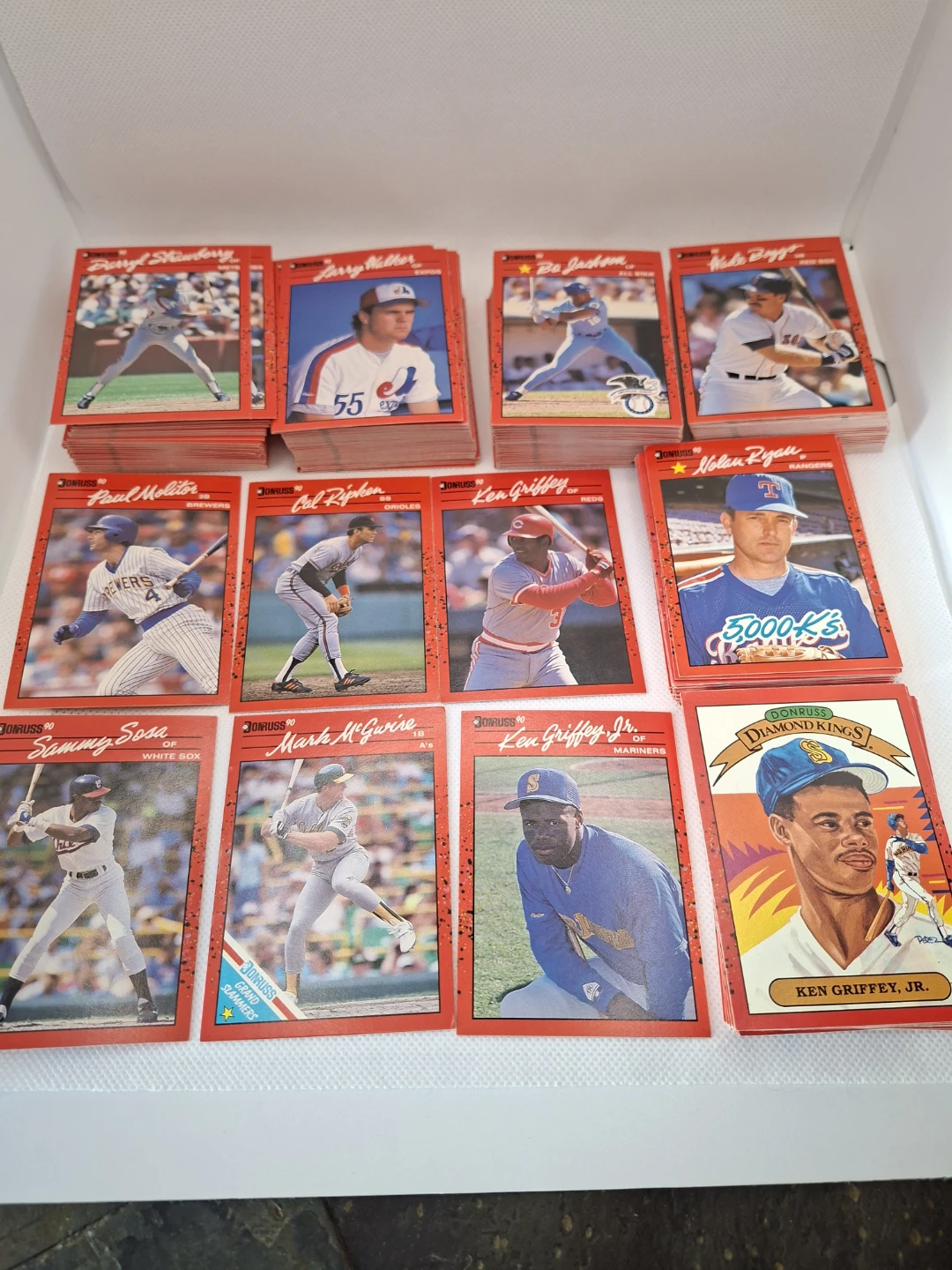 Donruss 1990 Baseball Card Collection - photo 2